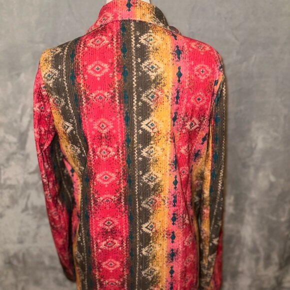 Savanna JANE blazer CORDUROY JACKET L Festival bohochic Phoebe Buffay bohemian - Picture 5 of 7